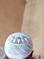 Oferta Especial: Nuevas Gorras de Oración Islámicas Kufi Tupi para Hombre, de Color Sólido, Tejidas en Malla, 100% Algodón, Ajustables, para Todas las Estaciones, de Bangladesh