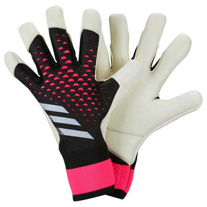 Gants de gardien de but en PU de haute qualité Elite, protection des doigts et du pouce, forte adhérence, respirants, fermeture à enfiler, unisexe, football - Product Image 1
