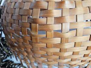 Hanging Woven <b>Wicker</b> Lamp With Chain Boho Rattan Pendant Light Natural Bamboo Ceiling Lamp Home Decor Supplier - Product Image 3