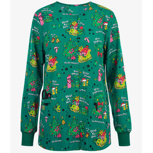 Blouses médicales pour femmes en polyester et élasthanne, uniformes de travail pour médecins et infirmières, blouses imprimées pour femmes - Product Image 2