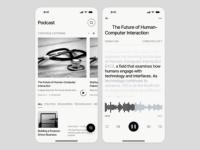 Yüksek Performanslı İnternet Ses Bilgisi Mobil Uygulama Geliştirme, Podcast Yayını ve MAC OS için Gelişmiş Yönetici Paneli ile