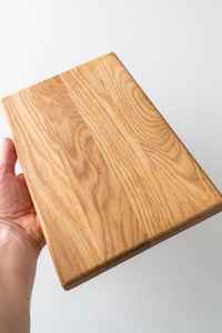 Planche à découper et plateau de service en bambou MS Handicraft, forme rectangulaire durable, épaisseur 12 mm, compatible lave-vaisselle, modèle Ms-wc-001 - Product Image 2