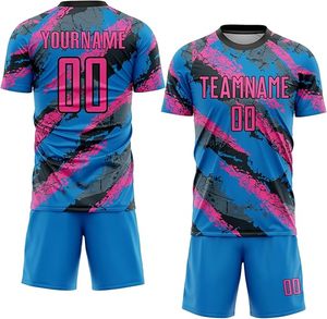Uniformes de Fútbol Casuales para Adultos de Primera Calidad, Sublimados, Transpirables, de Secado Rápido, Manga Corta, Servicio OEM - Product Image 4