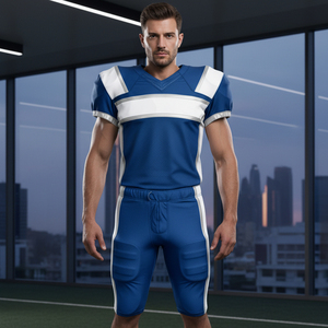 Uniforme de football américain de qualité supérieure, sublimation personnalisée, tissu élastique à séchage rapide, vêtements de sport professionnels pour équipes - Product Image 6