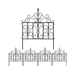 High Selling Modern Retro Metal Lawn Border Edging Outdoor Garden Iron Ornament with Stylish Landscape Design - Product Image 1