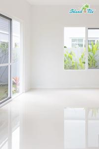 Carreaux de sol en porcelaine blanche mate, aspect pierre, antidérapants, adhésifs, 20 mm d'épaisseur, pour pavage extérieur, piscine et centre commercial - Product Image 3