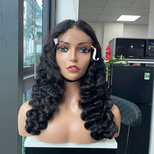 Wholesale 100% High Quality Natural <b>Color</b> Double Drawn Ends Fancy Curl Vietnamese Weaving Human <b>Hair</b> <b>Extensions</b> - Product Image 5