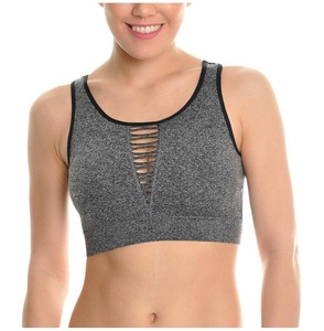 Soutien-gorge de sport sans couture, grande taille, léger, respirant, à maintien élevé, pour yoga - Product Image 4