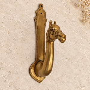 SHUBHAM Handcrafted Solid Brass Camel Head Towel Hanger Antique Finish Wall Mounted Decorative <b>Bathroom</b> <b>Accessory</b> - Product Image 4