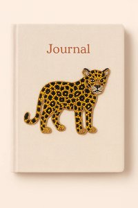 Protège-livres de luxe à thème animalier, fait main, perlé, brodé, sur mesure, rigide, pour adultes - Product Image 1