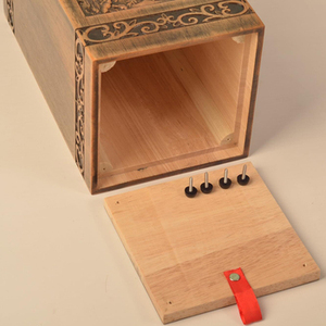 Urnas de Cremación de Madera de Diseño Único y Alta Calidad para Adultos, Urnas Funerarias de Madera, Tamaño Personalizado, Artículos Funerarios - Product Image 6