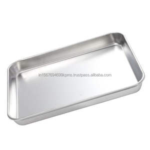 First Sigh Attractive Metal Multifunctional <b>Tray</b> Rectangular Shaped New Style Serving <b>Tray</b> for Breakfast Lunch and <b>Dinner</b> Uses - Product Image 3