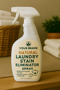 Aromasong Int. SE01 Marca Privada, Eliminador de Manchas de Lavandería con Fórmula Probiótica Natural Ecológica de 16oz, Spray Potente para Eliminar Olores - Product Image 2