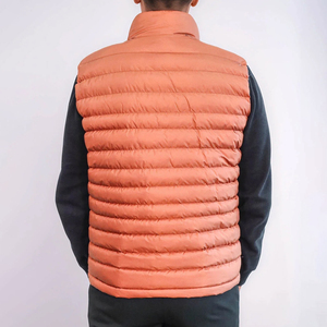 Chaleco Acolchado Profesional Personalizado al por Mayor para Hombre, Chaqueta de Invierno/Otoño con Relleno de Plumón, Cierre de Cremallera, Servicio OEM - Product Image 6