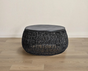 Juego de mimbre con respaldo alto para exteriores de Hotel de lujo, muebles de Patio impermeables para jardín, playa, piscina, restaurante, artesanías de Metal - Product Image 2