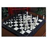 Jeu d'échecs en os de chameau fabriqué à la main de haute qualité jeu d'échecs en os fait à la main pièces d'échecs en os avec étui de rangement pour adultes et enfants