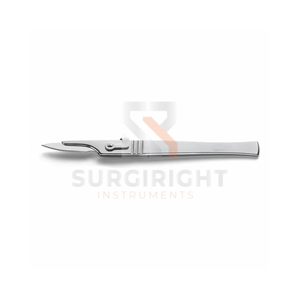 Porte-lame chirurgical en acier inoxydable, instrument de chirurgie à usage unique de haute qualité par Blush Surgical - Product Image 1