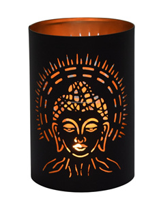 Porte-bougie en fer fait à la main de couleur noire pour la maison, le mariage, la décoration de table de Noël, disponible à bas prix - Product Image 5