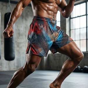 กางเกง MMA สำหรับผู้ชาย วัสดุที่ดีที่สุด ดีไซน์ล่าสุด ผลิตจากโพลีเอสเตอร์ น้ำหนักเบา - Product Image 5