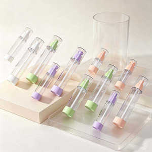 Botellas de Plástico Personalizables con Bomba Airless y Serigrafía ZK-07, 15ML, 30ML, 50ML, 80ML, 100ML, 120ML, Botellas Unalilia para Sprays y Lociones - Product Image 6