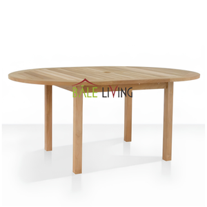 Tables à manger en teck massif de haute qualité avec une construction durable, design moderne élégant pour usage hôtelier, prix négociable - Product Image 3