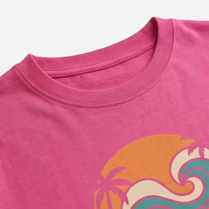 T-shirt surdimensionné pour femme, couleur personnalisée, coton, coupe ample, streetwear, avec logo imprimé, vêtements tendance - Product Image 4