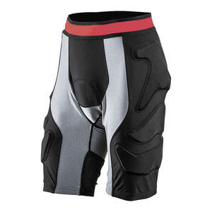 Men Motorcycle Protective Shorts Black Gray Red Waist Breathable Quick Dry Plus Size 220g Color Blocked All Seasons Wear