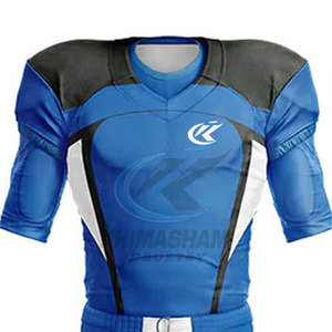 ชุดกีฬาทนทาน ตะเข็บคุณภาพสูง โพลีเอสเตอร์ระบายอากาศได้ดี ชุดอเมริกันฟุตบอล สไตล์มืออาชีพ - Product Image 3