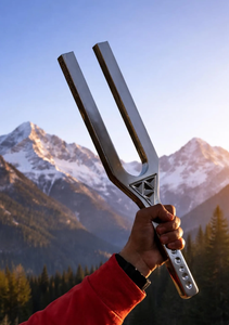 ส้อมเสียงจูนขนาดใหญ่ DNA Key – ความถี่สองด้าน D 528Hz และ A 432Hz (ขนาดใหญ่) - Product Image 2