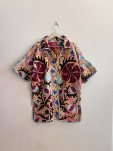 Bohemian Indian Vintage Handmade Kantha Suzani Jacket <b>Boho</b> Streetstyle Women Jacket Coat - Product Image 5