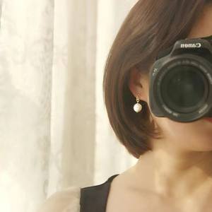 Baroque Shaped S925 Silver Button Pearl <b>Earrings</b> Simple Personalized Design <b>Fashion</b> Chandelier Style Chain Collision-Free - Product Image 3