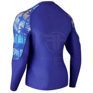 Camiseta de Compresión para Hombre, Diseño Más Reciente, Más Vendida, Spandex y Poliéster, Transpirable, Secado Rápido, Ecológica, en Oferta Online - Product Image 2