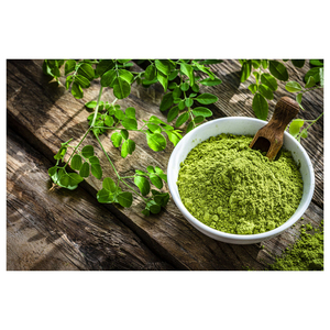 Poudre de feuilles de Moringa de qualité alimentaire, à texture fine et couleur verte naturelle, à prix raisonnable - Product Image 5