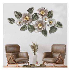 ศิลปะโลหะติดผนังดีไซน์ทันสมัยงานแฮนด์เมดศิลปะตกแต่งผนังโลหะตกแต่งผนังโลหะที่เหมาะกับห้องนั่งเล่นและห้องนอน - Product Image 3