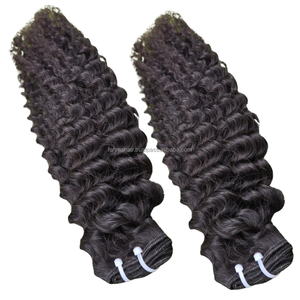 Extensiones de Cabello Remy con Trama, Cabello Humano Indonesio Negro Natural Rizado, 100% Doble Trama, 100g - Product Image 4