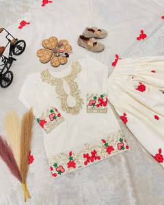 Nouvelle collection tendance : Ensemble haut, salwar et dupatta de créateur pour soirée* - Product Image 5