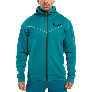 Conjunto Deportivo 2 en 1 para Hombre, Transpirable, con Sudadera con Cierre de Cremallera y Cordón Ajustable y Pantalones Jogger para Correr - Product Image 4