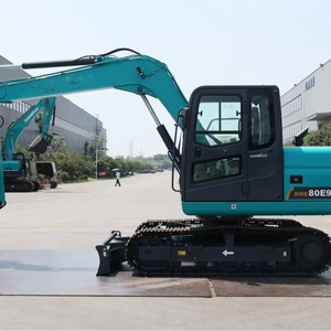 Compact Used 3 Ton Yellow Digger with 360 Degree Rotation and Rubber Tracks for Precise Landscaping and Utility - Product Image 1