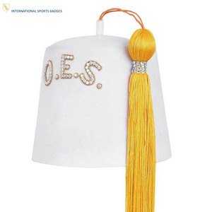 Sombrero Fez Masónico Casual Estándar de Exportación, Ajustable, Unisex, para Programas y Reuniones Fraternales - Product Image 1