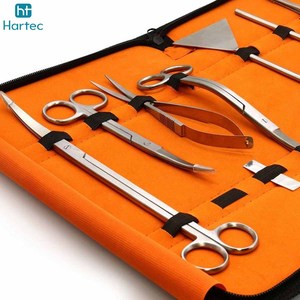 Juego de Herramientas para Acuarios de Acero Inoxidable al Mejor Precio, Tijeras para Recortar Plantas Vivas, Pinzas, Kit para Aplanar Arena - Product Image 4