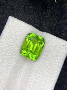 Natural <b>Peridot</b> Green Faceted Gemstone Loose Stone For Jewelry Making <b>Ring</b> Pendant Collector Grade Crystal - Product Image 1