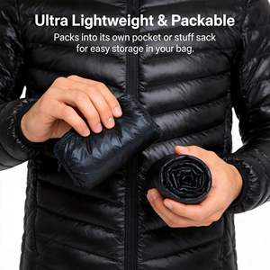 Nouvelle veste matelassée élégante pour hommes, veste matelassée respirante personnalisée pour hommes, veste matelassée surdimensionnée pour hommes - Product Image 6