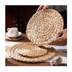 Vietnamese Woven Water Hyacinth Placemat Eco Friendly Natural Fiber Table Decor For Dining <b>Rooms</b> Hotels Restaurants And Cafes - Product Image 4