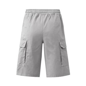 Mens Knee <b>Cargo</b> Shorts Quick Dry Drawstring Stretch Elastic Waist Athletic Casual <b>Work</b> Short Pockets Oxford Fabric 95%Polyester - Product Image 6