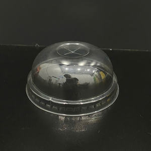 Prêts à être expédiés – Vente chaude usine – Couvercles en plastique PET transparents jetables pour gobelets, 95/98 mm, dôme et plat, pour l'emballage de boissons au Vietnam - Product Image 6