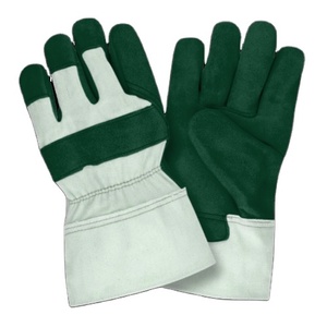 Gants de travail en cuir de vachette pleine fleur canadien de qualité supérieure, résistants, confortables, réfléchissants, vêtements de sécurité anti-abrasion - Product Image 2