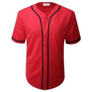 Maillots de baseball personnalisés en gros, style rétro, pour marques de vêtements de sport américaines, en gros. - Product Image 6