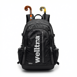 กระเป๋าเป้สะพายหลังสำหรับนักกีฬาฮอกกี้พร้อมช่องใส่ไม้ฮอกกี้ กระเป๋าเก็บอุปกรณ์กีฬาขนาดใหญ่สำหรับฝึกซ้อม แข่งขัน และการเดินทาง - Product Image 3