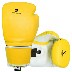 Guantes de Boxeo de Cuero Personalizados OEM, Guantes de Combate con Marca Privada, Equipo de Entrenamiento para Gimnasios y Luchadores Profesionales 2026 - Product Image 1