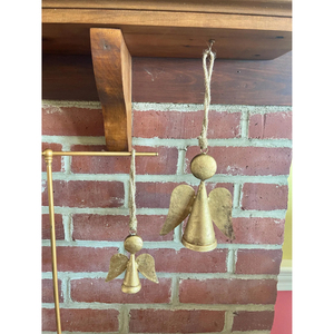 Standard Quality Farmhouse Decor Christmas Decor <b>Angel</b> Shape <b>Bell</b> Brass Made Metal Mini Cow <b>Bells</b> at Wholesale Price Supplies - Product Image 6